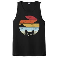 Vintage Sunset Cat PosiCharge Competitor Tank