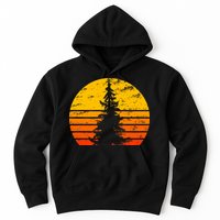Vintage Sunset Tree Hoodie