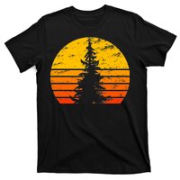 Vintage Sunset Tree T-Shirt