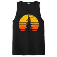 Vintage Sunset Tree PosiCharge Competitor Tank