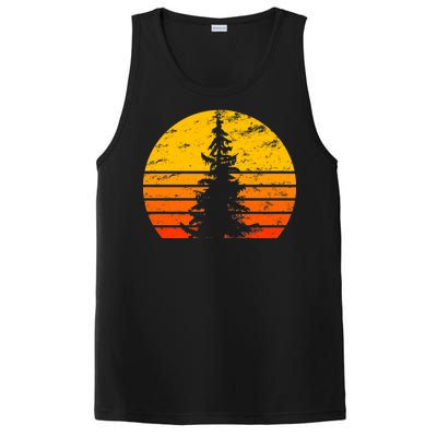 Vintage Sunset Tree PosiCharge Competitor Tank