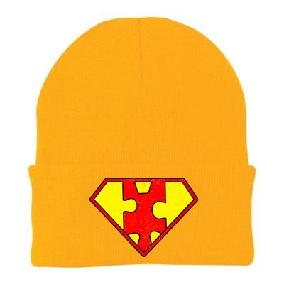 Vintage Super Autism Knit Cap Winter Beanie