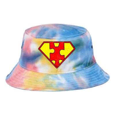 Vintage Super Autism Tie Dye Newport Bucket Hat