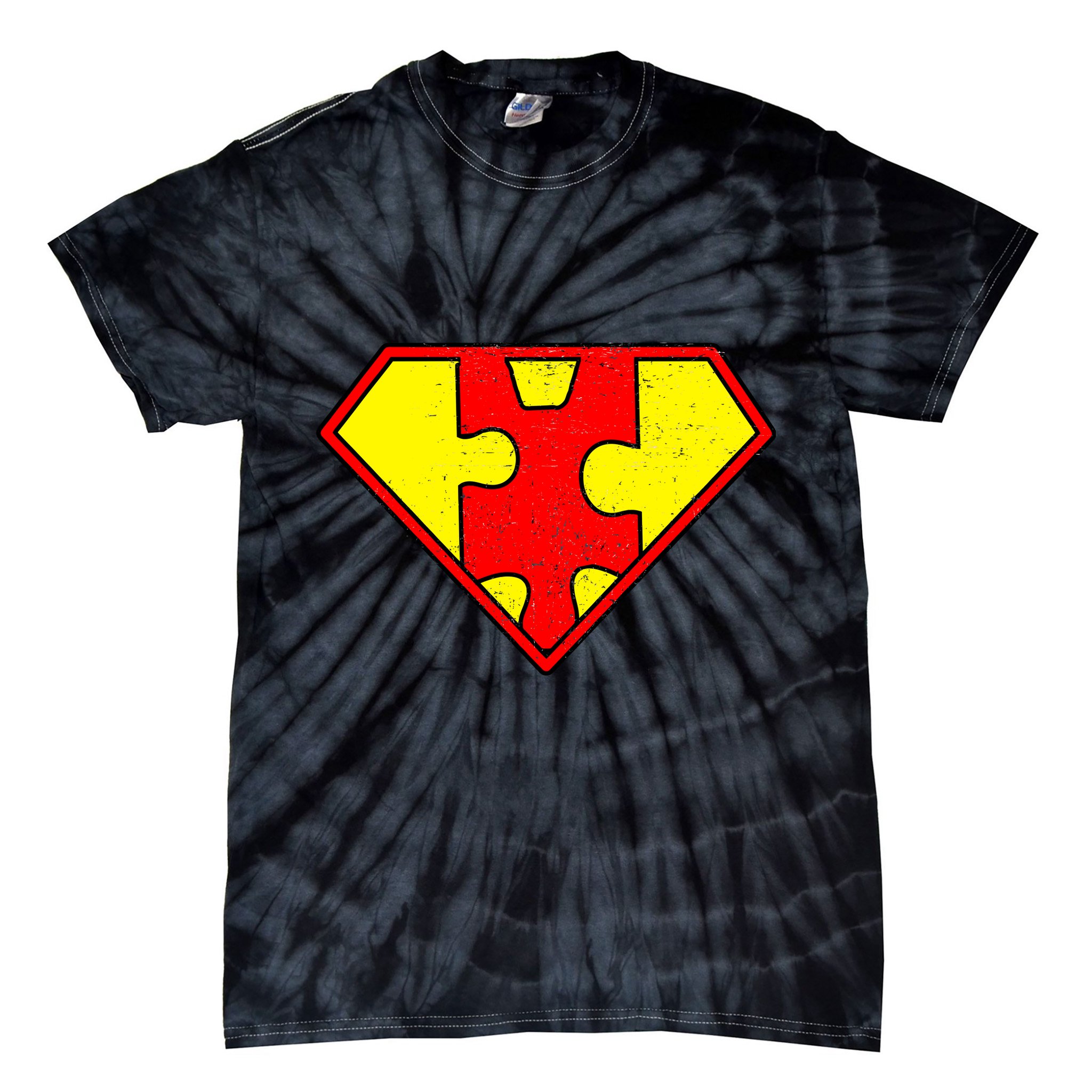 Vintage Super Autism Tie-Dye T-Shirt