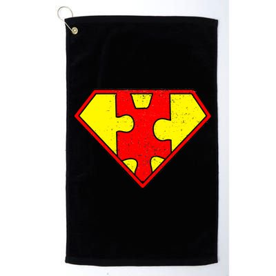 Vintage Super Autism Platinum Collection Golf Towel