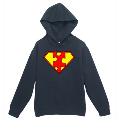 Vintage Super Autism Urban Pullover Hoodie