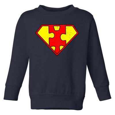 Vintage Super Autism Toddler Sweatshirt