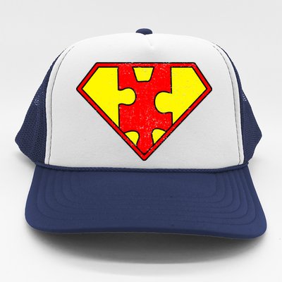 Vintage Super Autism Trucker Hat