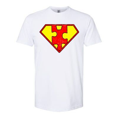 Vintage Super Autism Softstyle® CVC T-Shirt