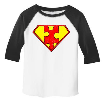 Vintage Super Autism Toddler Fine Jersey T-Shirt