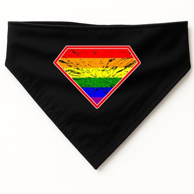 Vintage Super Gay Logo USA-Made Doggie Bandana