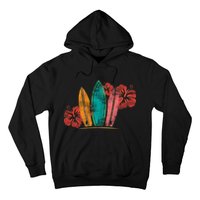 Vintage Surfing Emblem Hoodie