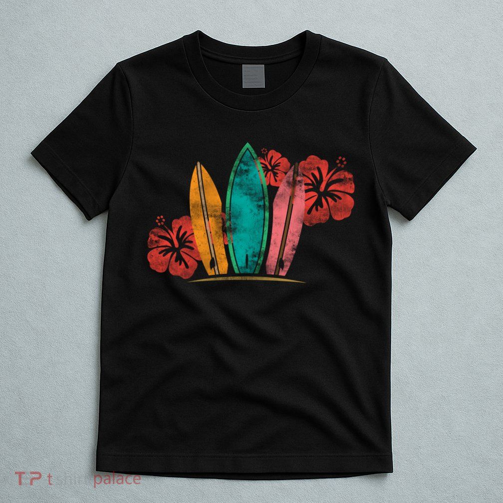 Vintage Surfing Emblem T-Shirt