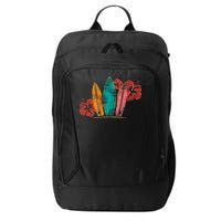 Vintage Surfing Emblem City Backpack