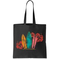 Vintage Surfing Emblem Tote Bag