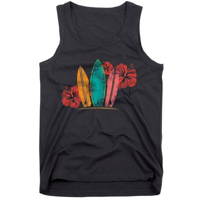 Vintage Surfing Emblem Tank Top