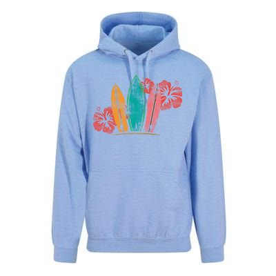 Vintage Surfing Emblem Unisex Surf Hoodie