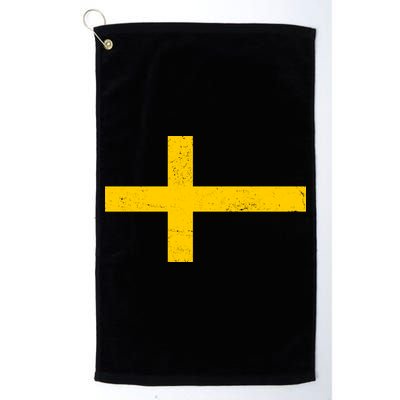 Vintage Swedish Flag Golf Towel
