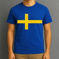 Vintage Swedish Flag T-Shirt