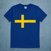 Vintage Swedish Flag T-Shirt