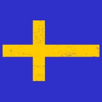Vintage Swedish Flag T-Shirt