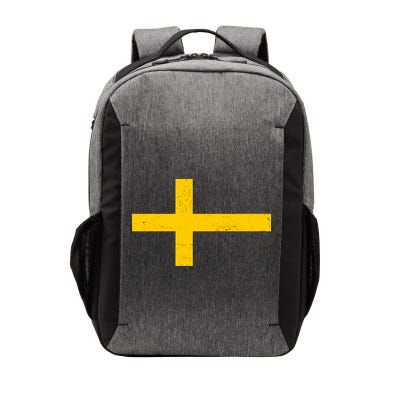 Vintage Swedish Flag Vector Backpack