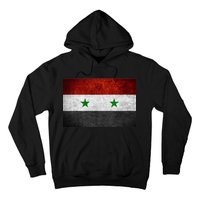 Vintage Syrian Independence Flag Hoodie