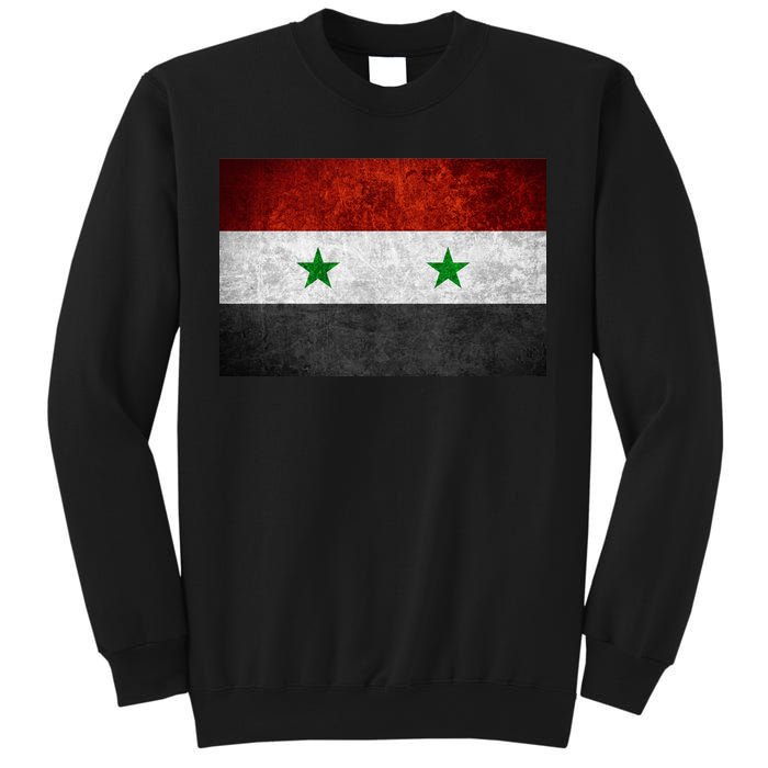 Vintage Syrian Independence Flag Sweatshirt