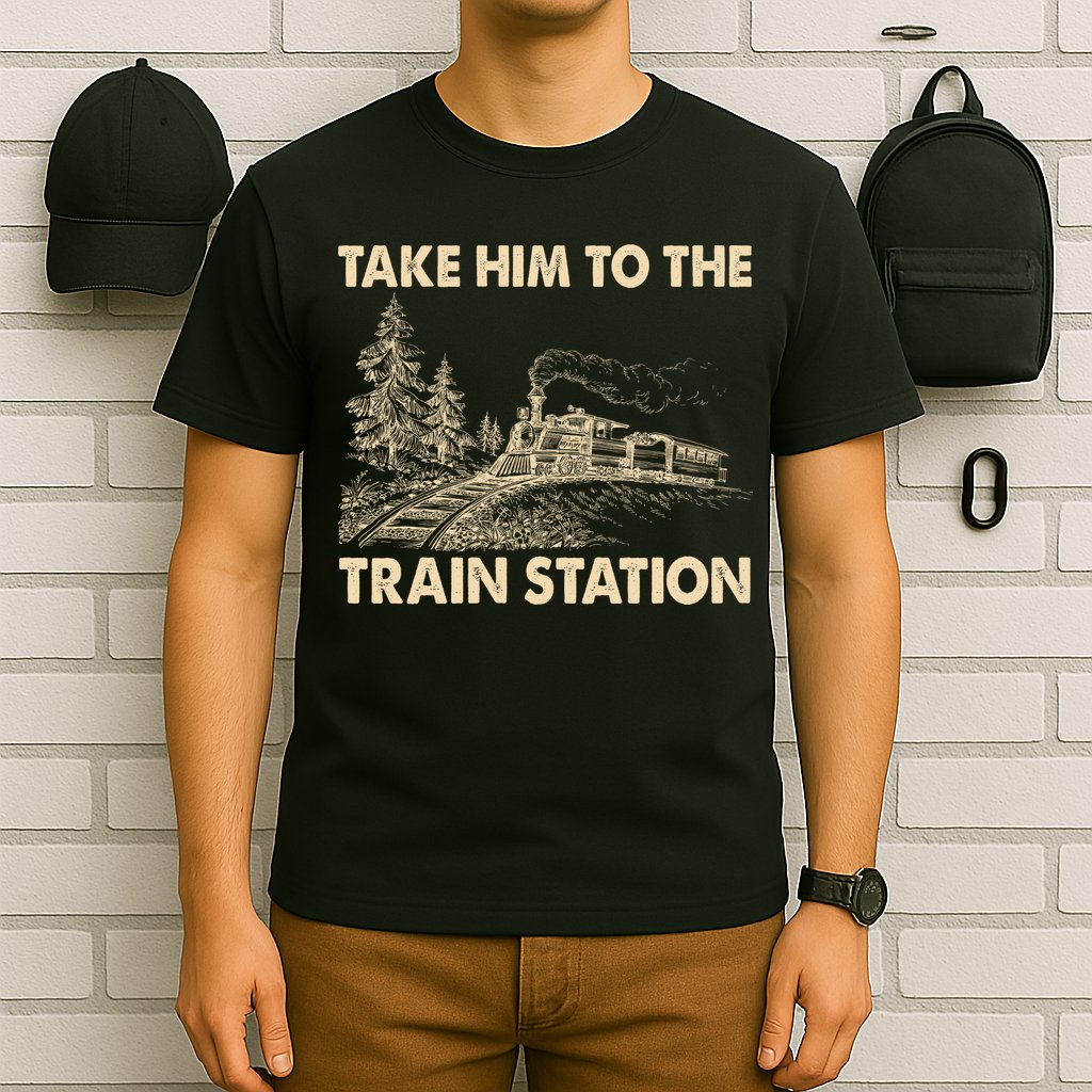 Vintage Take Him To the Train Station T-Shirt
