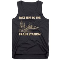 Vintage Take Him To the Train Station Tank Top