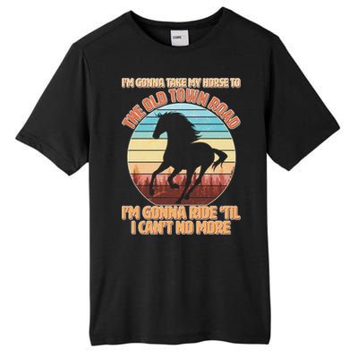 Vintage Take My Horse To The Old Town Road Tall Fusion ChromaSoft Performance T-Shirt