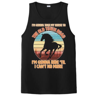 Vintage Take My Horse To The Old Town Road PosiCharge Competitor Tank