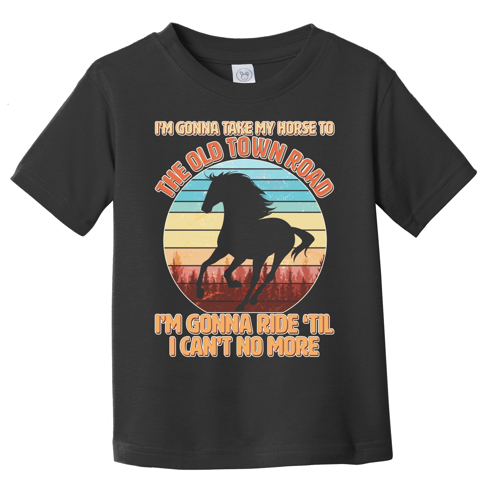 Vintage Take My Horse To The Old Town Road Toddler T-Shirt