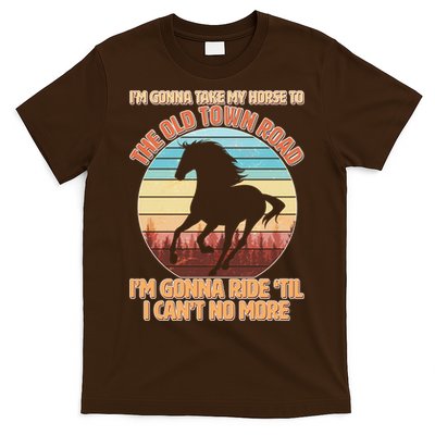 Vintage Take My Horse To The Old Town Road T-Shirt