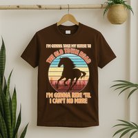 Vintage Take My Horse To The Old Town Road T-Shirt