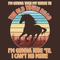 Vintage Take My Horse To The Old Town Road T-Shirt