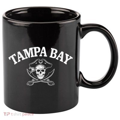 Vintage Tampa Bay Football Pirates Fan 11oz C Handle Ceramic Mug