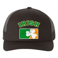 Vintage Team Irish Flag St. Patrick's Day Yupoong Adult 5-Panel Trucker Hat