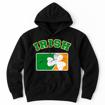 Vintage Team Irish Flag St. Patrick's Day Hoodie