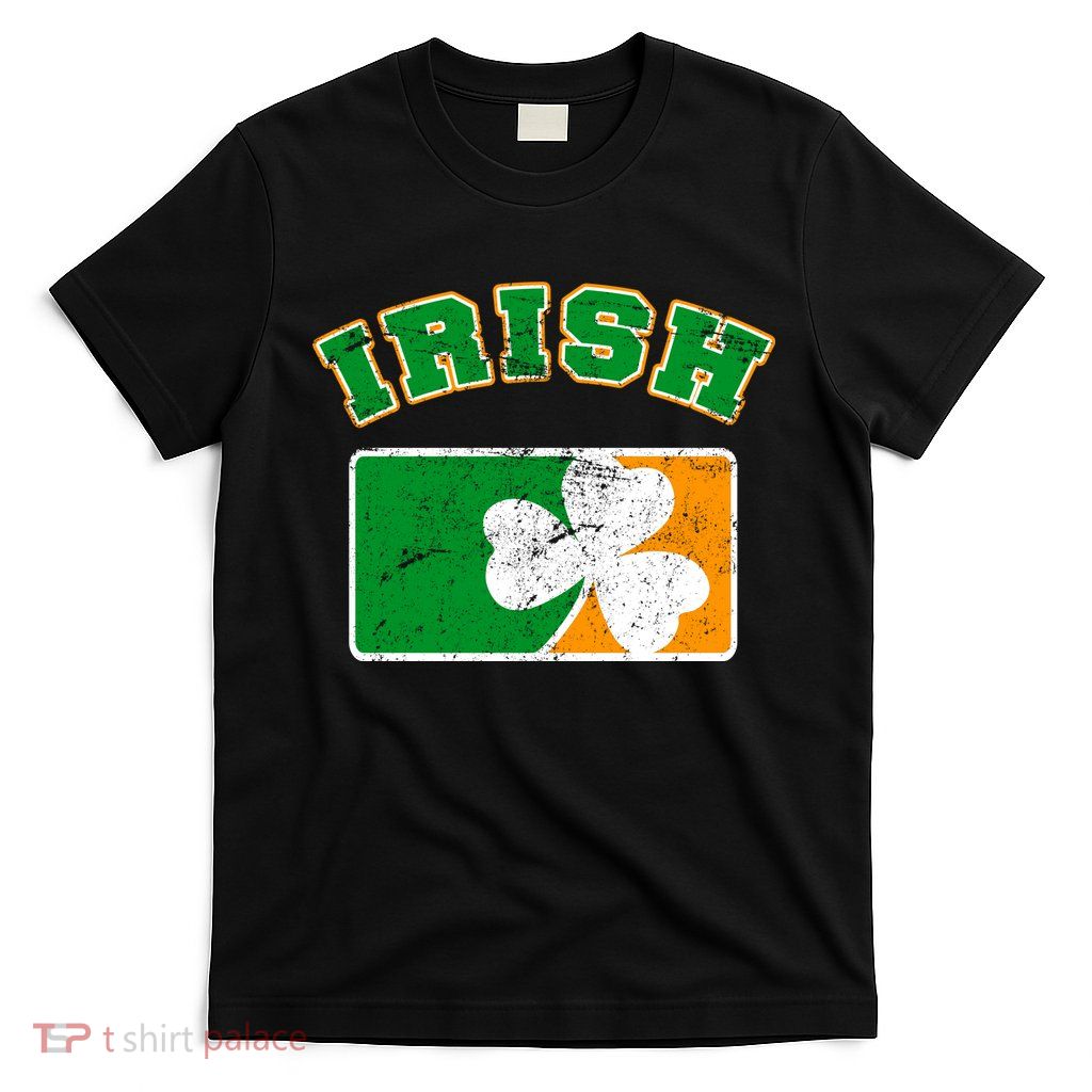 Vintage Team Irish Flag St. Patrick's Day T-Shirt