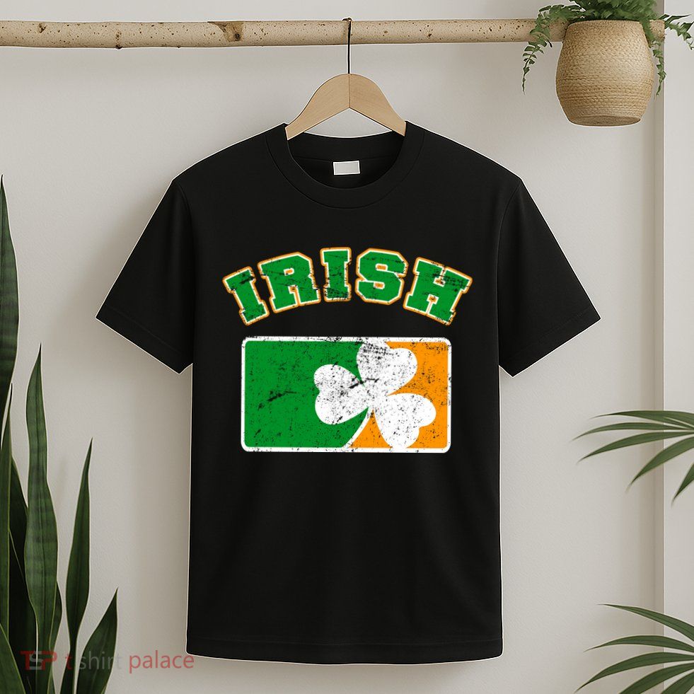 Vintage Team Irish Flag St. Patrick's Day T-Shirt