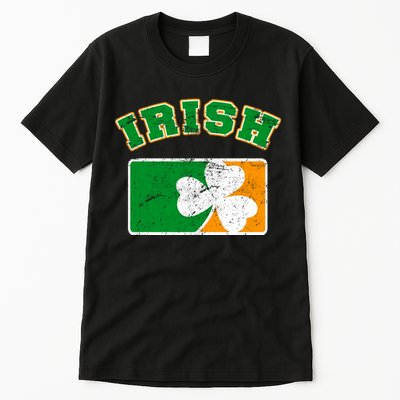 Vintage Team Irish Flag St. Patrick's Day Tall T-Shirt