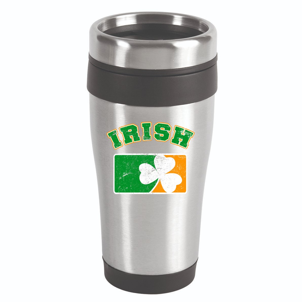 Vintage Team Irish Flag St. Patrick's Day 16oz Travel Tumbler