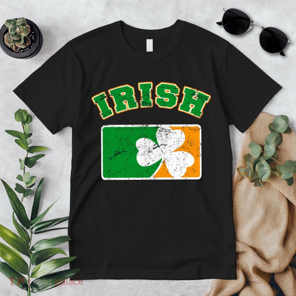 Vintage Team Irish Flag St. Patrick's Day Premium T-Shirt