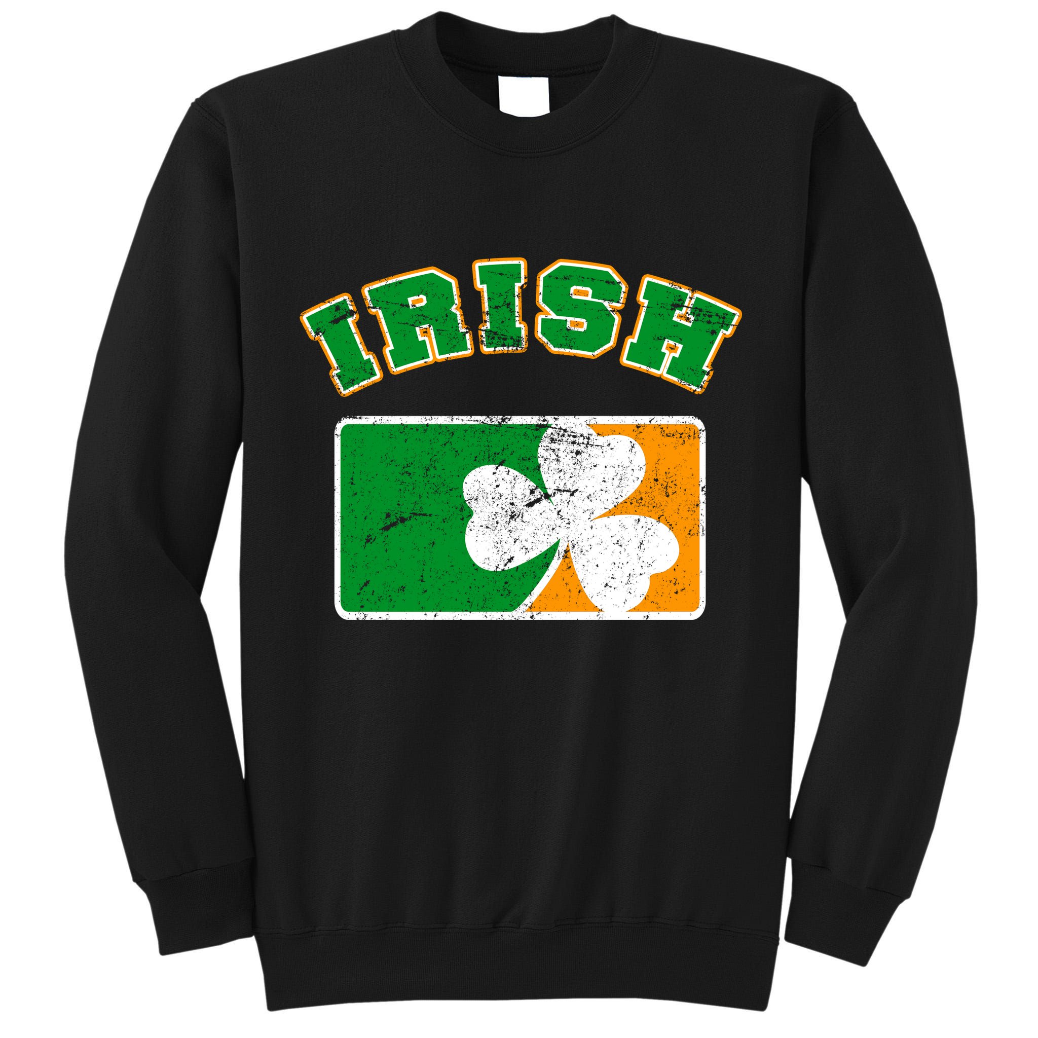 Vintage Team Irish Flag St. Patrick's Day Tall Sweatshirt