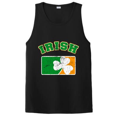 Vintage Team Irish Flag St. Patrick's Day PosiCharge Competitor Tank