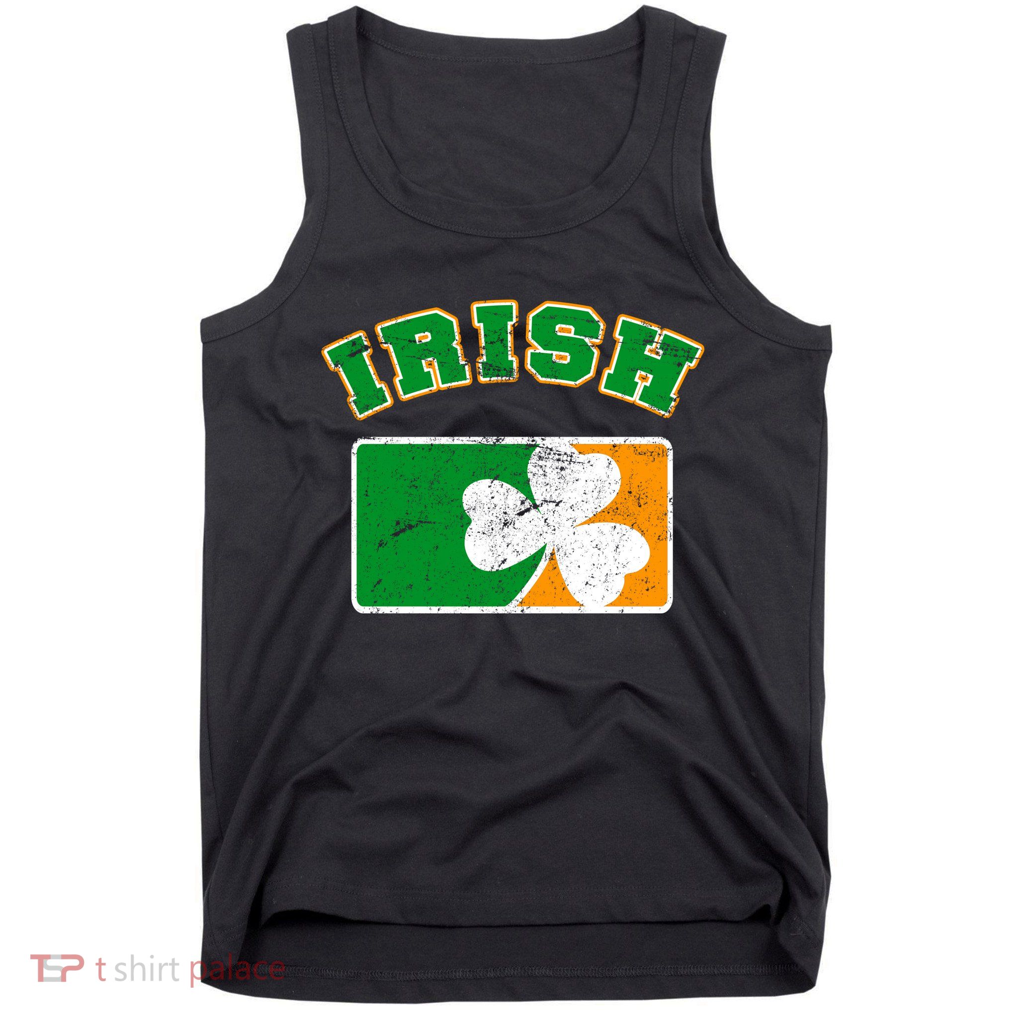 Vintage Team Irish Flag St. Patrick's Day Tank Top