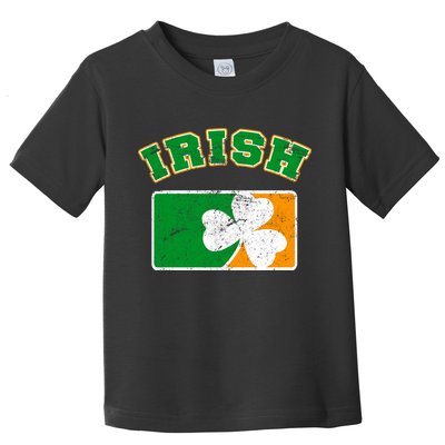 Vintage Team Irish Flag St. Patrick's Day Toddler T-Shirt