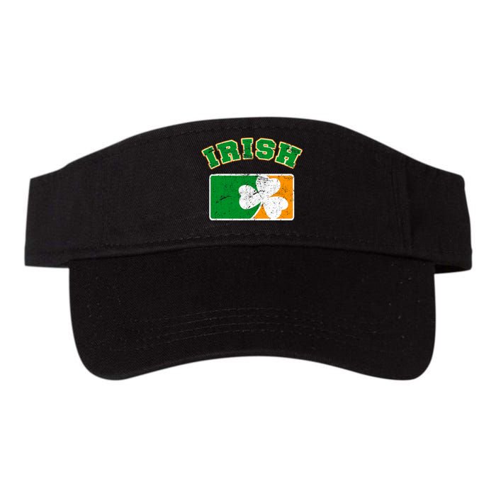 Vintage Team Irish Flag St. Patrick's Day Valucap Bio-Washed Visor