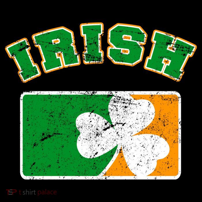 Vintage Team Irish Flag St. Patrick's Day Kids T-Shirt